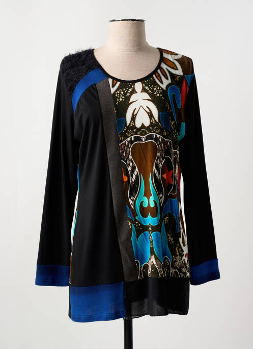 Tunique manches longues noir MERI & ESCA pour femme