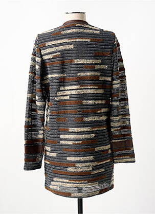 Gilet manches longues coupe cintrée marron MERI & ESCA femme