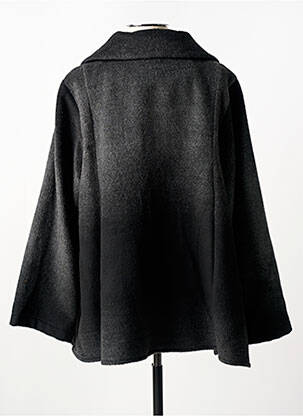 Manteau court poches sans capuche noir MERI & ESCA femme