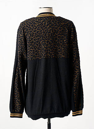 Veste casual finition intérieure doublée noir MERI & ESCA femme