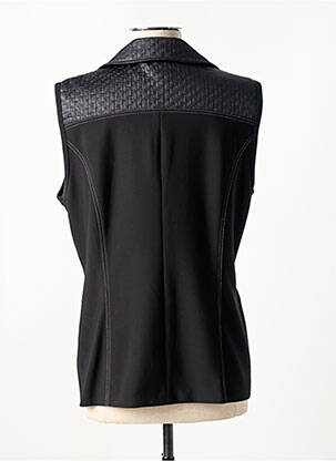 Veste casual poches noir FRANCE RIVOIRE femme