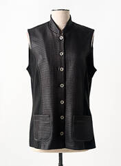 Gilet sans manche noir FRANCE RIVOIRE pour femme seconde vue
