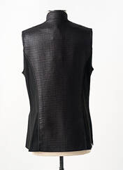 Gilet sans manche noir FRANCE RIVOIRE pour femme seconde vue