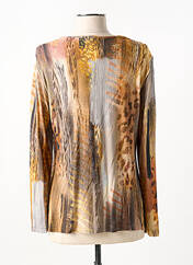 T-shirt marron GUY DUBOUIS pour femme seconde vue