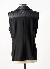 Veste casual noir FRANCE RIVOIRE pour femme seconde vue