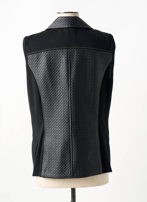 Veste casual noir FRANCE RIVOIRE pour femme