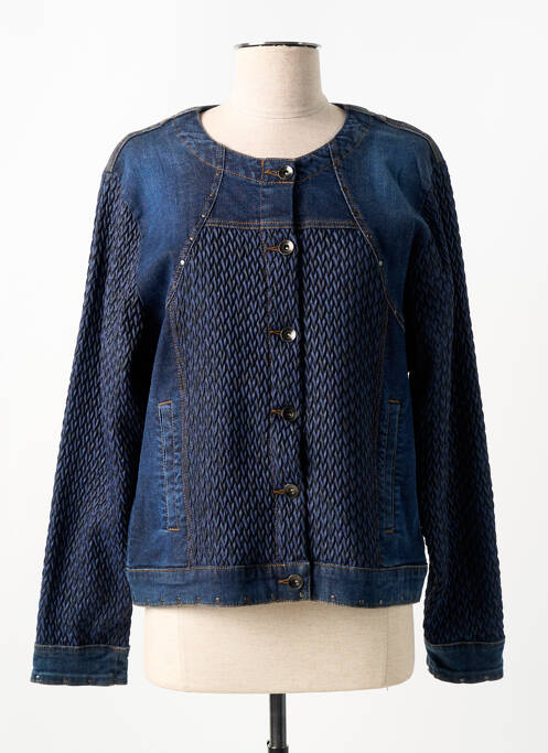 Veste en jean bleu MERI & ESCA pour femme
