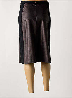 Jupe mi-longue coupe droite noir MERI & ESCA femme