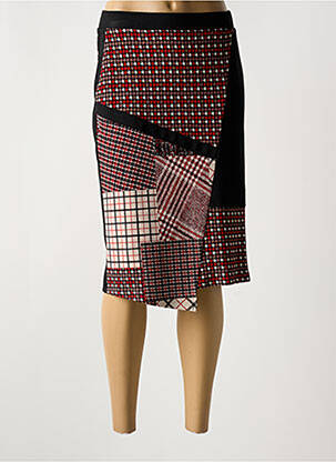 Jupe mi-longue taille normale noir MERI & ESCA femme