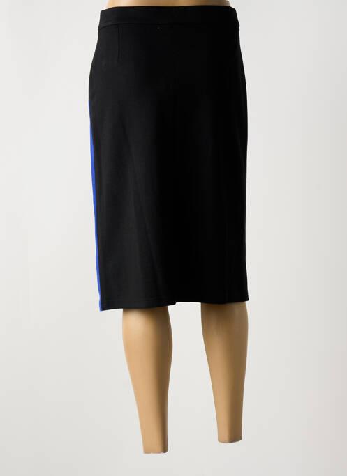 Jupe mi-longue noir GUY DUBOUIS pour femme
