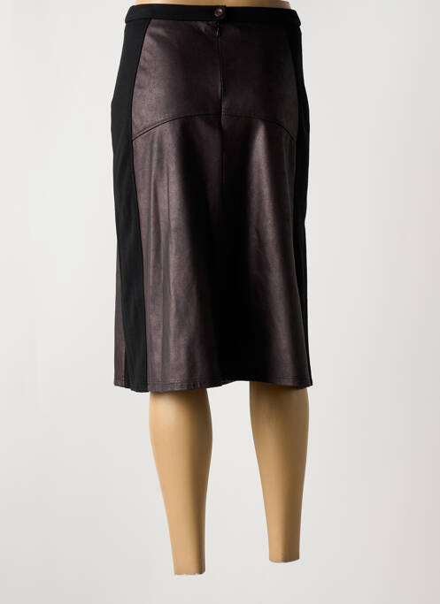 Jupe mi-longue noir MERI & ESCA pour femme