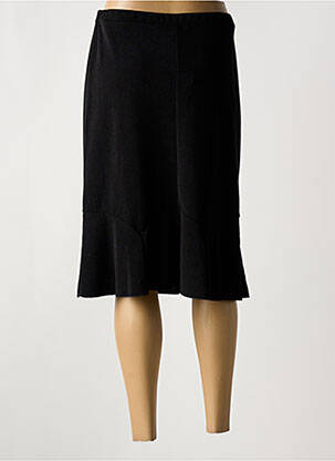 Jupe mi-longue stretch noir MERI & ESCA femme