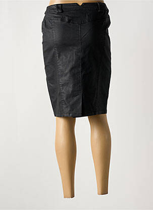 Jupe mi-longue stretch noir MERI & ESCA femme