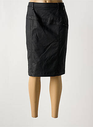 Jupe mi-longue stretch noir MERI & ESCA femme
