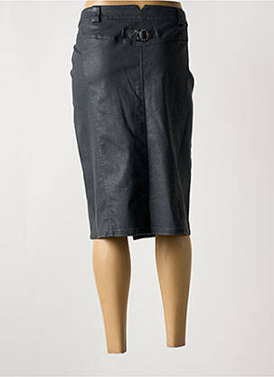 Jupe mi-longue stretch gris MERI & ESCA femme
