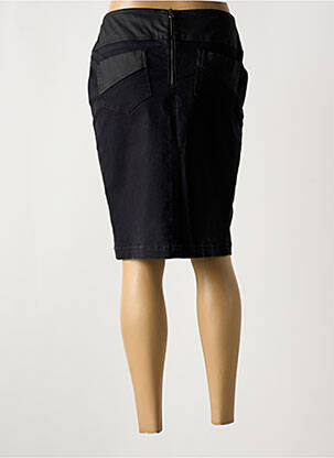 Jupe mi-longue coupe droite noir MERI & ESCA femme