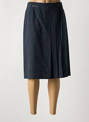 Jupe mi-longue bleu FRANCE RIVOIRE pour femme seconde vue
