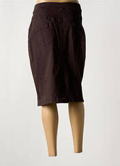Jupe mi-longue marron GUY DUBOUIS pour femme seconde vue