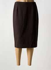 Jupe mi-longue marron GUY DUBOUIS pour femme seconde vue