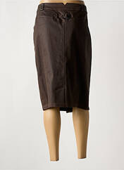 Jupe mi-longue marron MERI & ESCA pour femme seconde vue