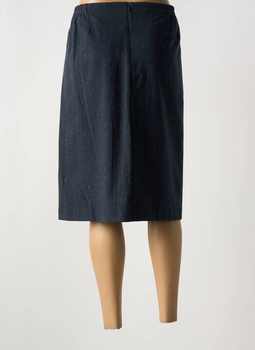 Jupe mi-longue bleu FRANCE RIVOIRE pour femme
