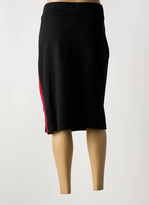 Jupe mi-longue noir GUY DUBOUIS pour femme