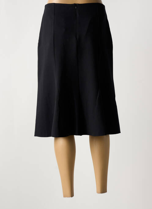 Jupe mi-longue noir GUY DUBOUIS pour femme