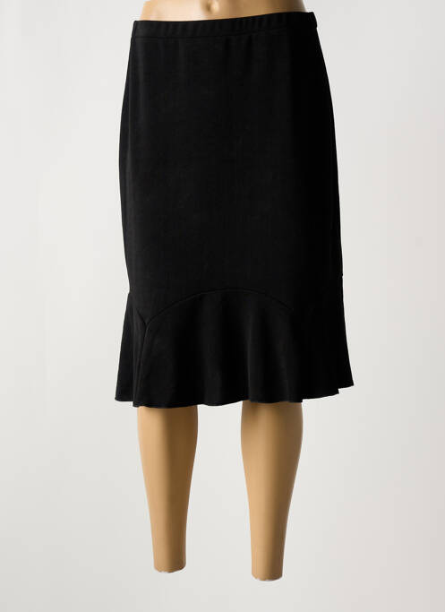 Jupe mi-longue noir MERI & ESCA pour femme