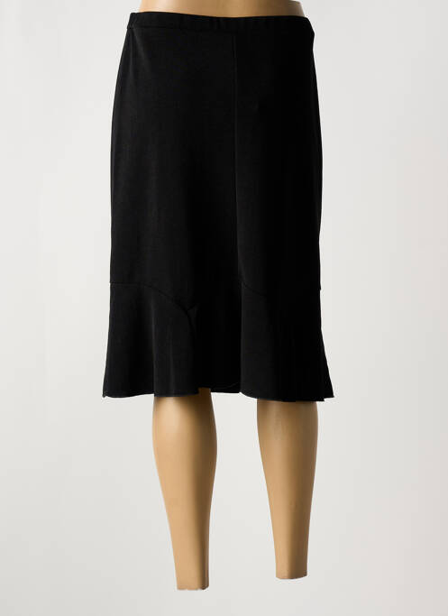 Jupe mi-longue noir MERI & ESCA femme