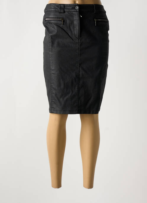 Jupe mi-longue noir MERI & ESCA femme