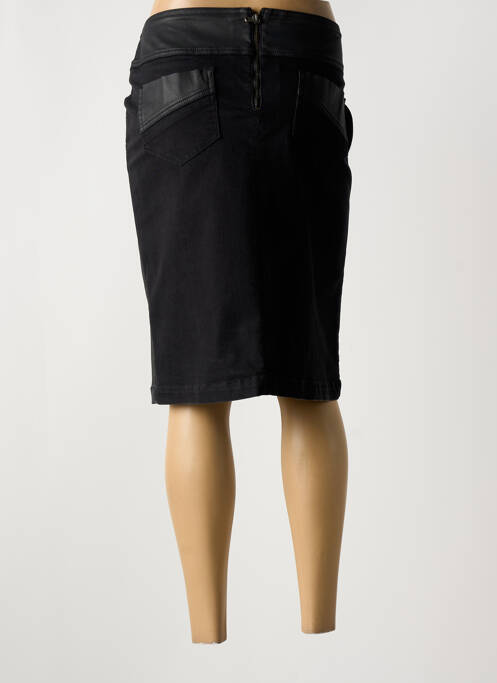Jupe mi-longue noir MERI & ESCA pour femme