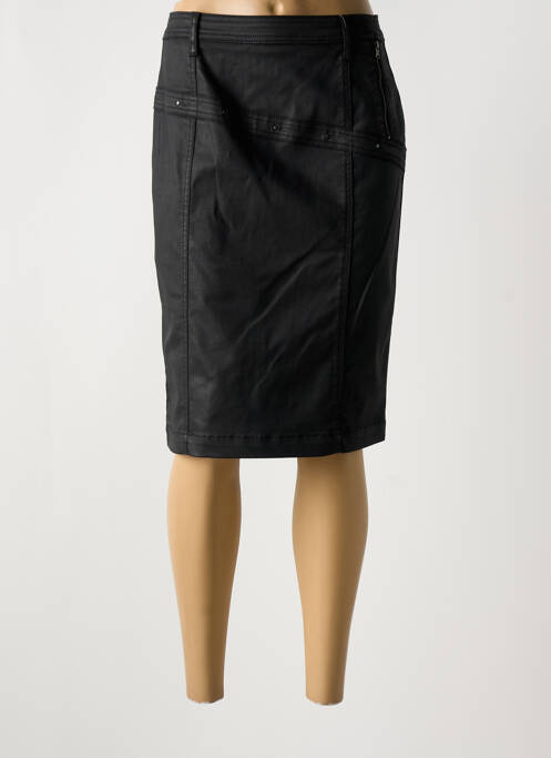 Jupe mi-longue noir MERI & ESCA pour femme