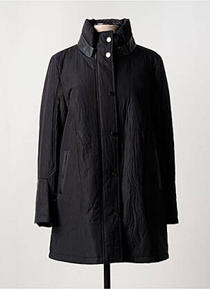 Parka manches longues sans capuche noir GUY DUBOUIS femme