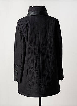 Parka manches longues sans capuche noir GUY DUBOUIS femme
