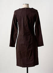 Robe mi-longue marron GUY DUBOUIS pour femme seconde vue