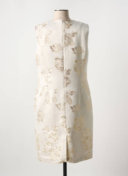 Robe mi-longue beige MERI & ESCA pour femme