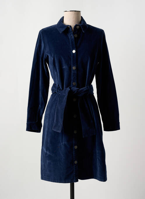 Robe mi-longue bleu GUY DUBOUIS pour femme