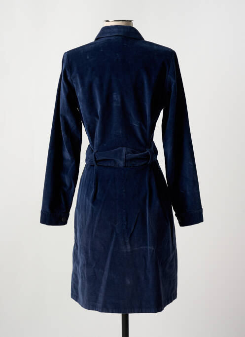 Robe mi-longue bleu GUY DUBOUIS pour femme