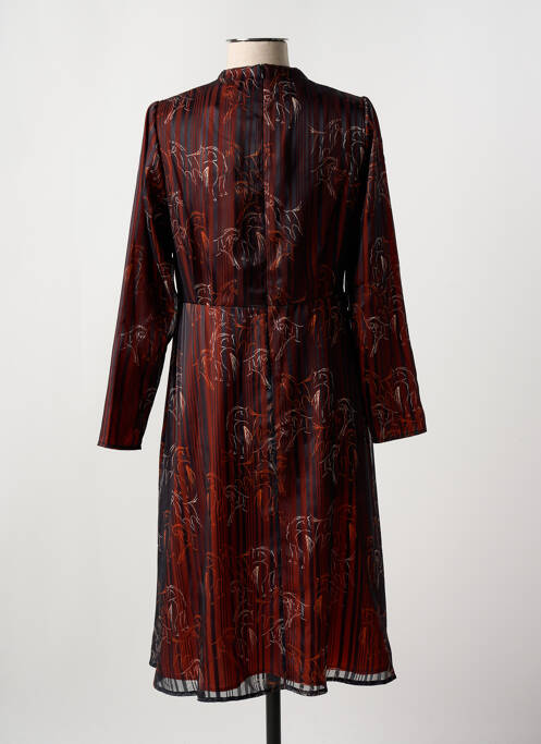 Robe mi-longue noir GREGORY PAT pour femme