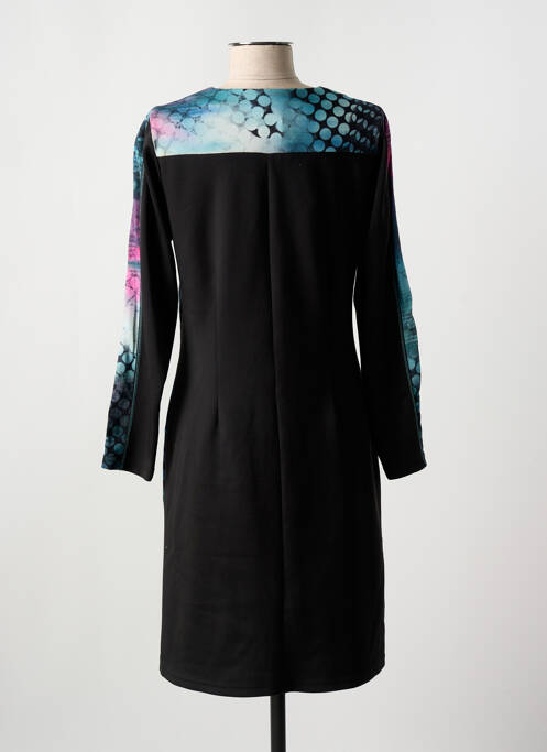 Robe mi-longue noir GUY DUBOUIS pour femme