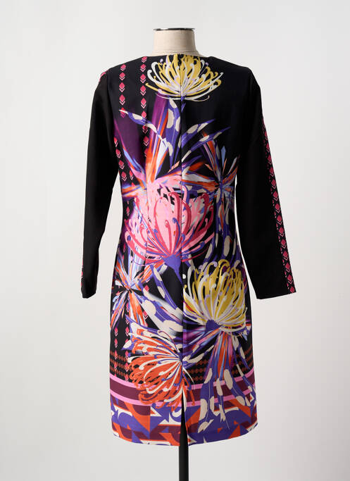 Robe mi-longue noir GUY DUBOUIS pour femme