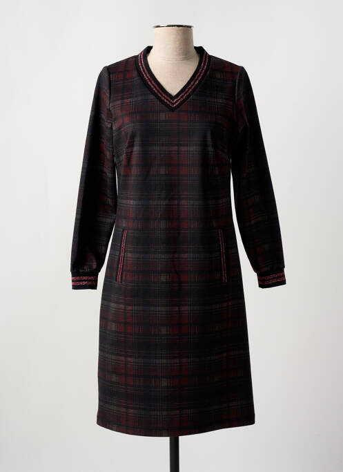 Robe mi-longue noir MERI & ESCA pour femme