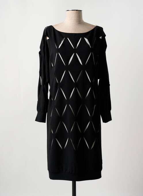 Robe mi-longue noir MERI & ESCA pour femme