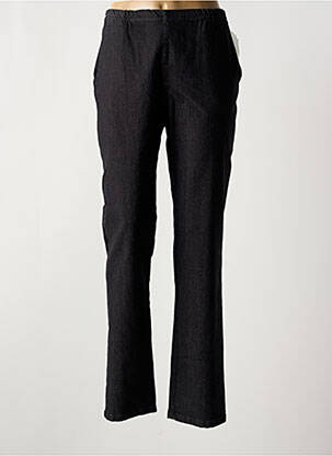 Jegging tissage denim taille normale noir GUY DUBOUIS femme