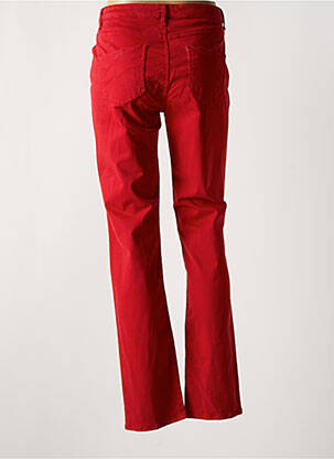 Jeans coupe slim stretch taille normale rouge MERI & ESCA femme