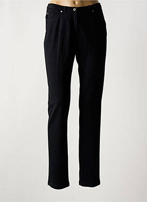 Pantalon slim taille élastique taille normale noir MERI & ESCA femme