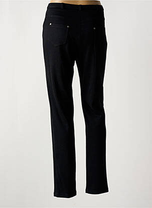 Pantalon slim stretch taille normale noir GUY DUBOUIS femme