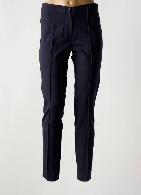 Pantalon slim bleu GUY DUBOUIS pour femme