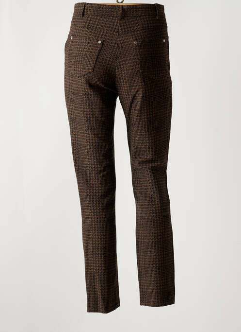 Pantalon slim marron GUY DUBOUIS pour femme