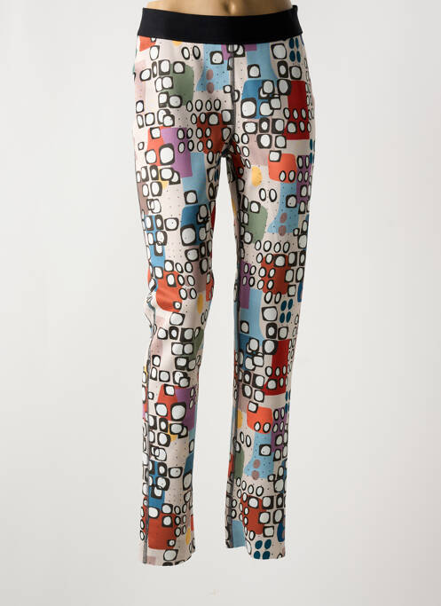 Pantalon slim noir GUY DUBOUIS pour femme